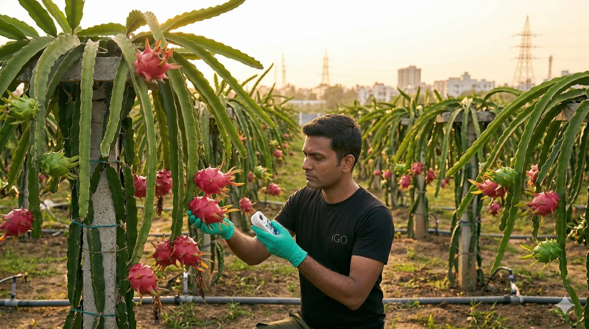 Dragon Fruit Plantation